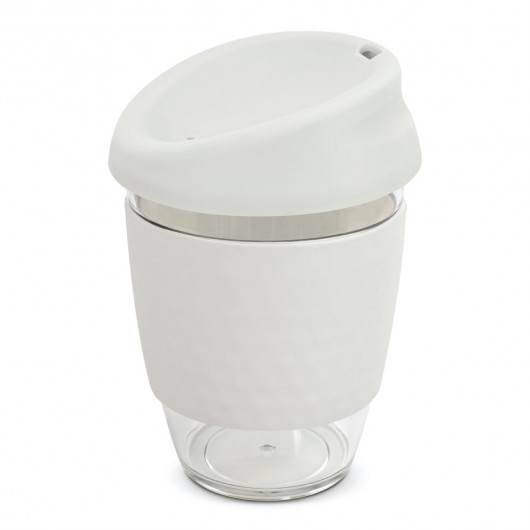 Tritan Reusable Coffee Cups white